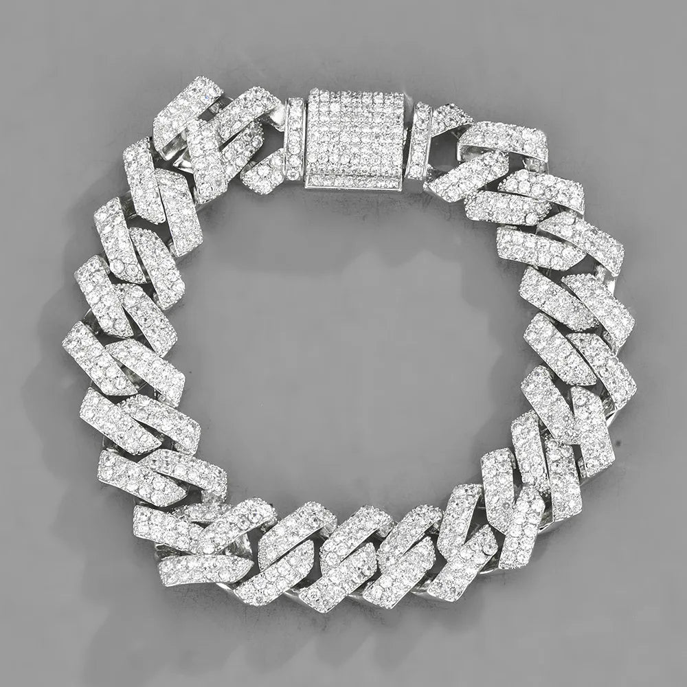 Men’s Iced Out Luxury Watch – Gold Hip Hop Diamond Style
